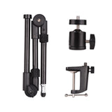 Maxbell Desk Mount Stand Phone Holder Bracket Accs Organizers Webcam 1/4 Screw