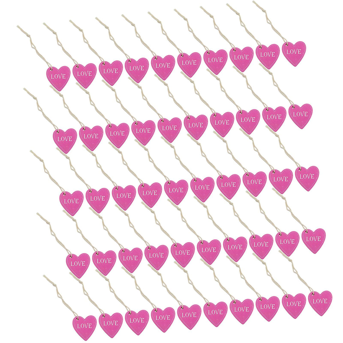 Maxbell Valentine's Day Ornaments Wood Slice Heart Ornaments for Festivals Tree Home Violet