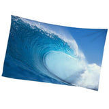 Max 3D Wall Hanging Tapestry Bedspread Beach Towel Blanket Seawave
