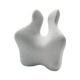 Maxbell Lumbar Support Pillow Back Rest for recliner Office Chair Back Computer Desk Light Grey
