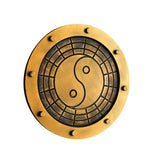 Max Retro Wooden Steampunk Gear Home Bar Wall Hanging Decor Gold #7 30cm