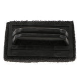 Max BBQ Grill Grate Cleaner Grill Handle Brush Grid Scrub Cleaning Brush Black