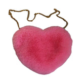 Maxbell Women Crossbody with Chain Casual Heart Shape Shoulder Bag for Ladies Events