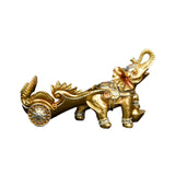 Maxbell Creative Bottle Rack Ornament Resin Craft for Restaurant Cabinet Decor Aureate