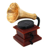 Maxbell 1/12 Dollhouse Miniature Vintage Phonograph Model for Any Room Accessory