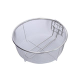 Maxbell Stainless Steel Fryer Basket French Fries Holder Round 20cmx20cm