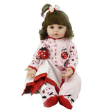 Max 58cm 23inch Reborn Doll Girl Body in Pink Clothes Doll Best Gifts Toys