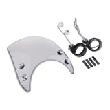 Maxbell Gray Motorcycle windshield wind deflector for Harley '04-later XL