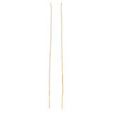 Maxbell 1 Pair Sterling Silver Threader Earrings Dangle Drop Earrings Gold