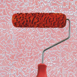 Max Maxb 7-Inch Assorted Embossed Pattern Painting Roller with Plastic Handle 6