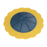 Maxbell Shower Drain Covers with Handle Prevent Odor for Kitchen Bathtub Shower Room Blue Yellow