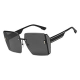 Maxbell Womens Sunglasses Ultralight Frame Oversized Sun Glasses Driving Glasses Black Frame