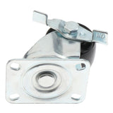 Max Swivel Plate Caster Wheels with Brake with Top Plate 2inch Side brake