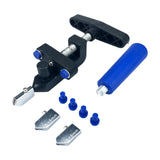 Maxbell Manual Glass Cutter Cutting Machine Hand Tools for Home DIY Thick Glass Black