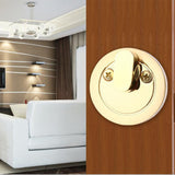 Max Brass Cylinder Deadbolt Door Lock Security Dead Bolt Locks With 3 Keys #4