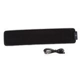 Maxbell RGB Soft Gaming Mouse Pad Large, Glowing Led Extended Mousepad ,Non-Slip Rubber Base Computer Keyboard Pad Mat,470x100x20mm