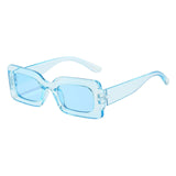 Maxbell Driving Glasses Traveling Travel Summer Rectangle Sunglasses for Women Men Blue
