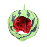 Maxbell Watermelon Hat Fruit Headwear Headgear Head Cover Durable for Christmas