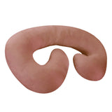 Max Maternity Pregnancy Nursing Pillow Side Sleeping Full Body Cushion Coffee