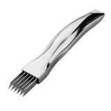 Maxbell Stainless Steel Scallion Spring Onion Vegetable Shredder Slicer Knife Cutter