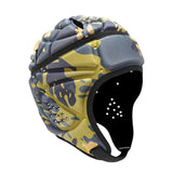 Maxbell Rugby Headgear Children Youth Padded for Roller Skating Baseball Yellow