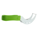 Maxbell Watermelon Melon Slicer Server Cutter Corer  Stainless Steel Tool Green