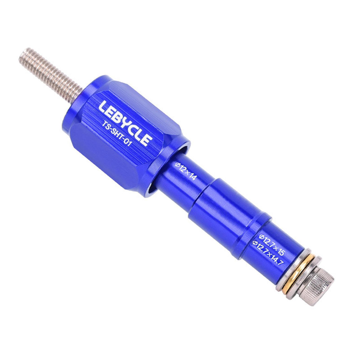 Maxbell Bike Rear Shock Bushing Disassembly Tool Disassembly Kit Shock Bushing Tool Blue