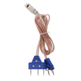 Maxbell Professional Fencing Body Cords Simple Using Three Pin Plug for Sports Foil Blue