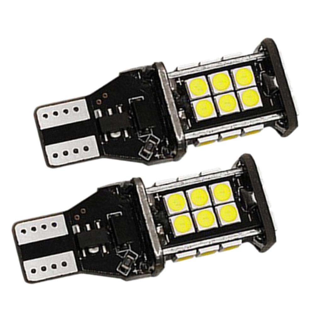 Max Maxb Auto Car 24LED Fog Headlight Bulbs Conversion Kit Hi/Lo Beam Lamps T15 3030