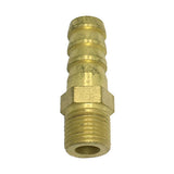Max Brass Male Thread Hose Pipe Fitting, 1/8'' Male Pipe Connector Kit DN6x8mm