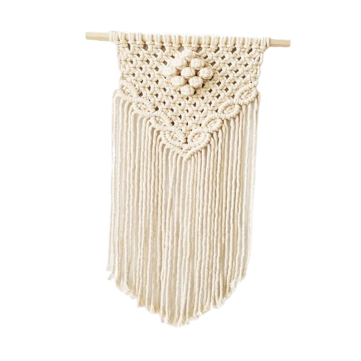 Maxbell Macrame Wall Hanging Bohemian Tapestries 35x60cm Ornaments Braided Elegant Style B