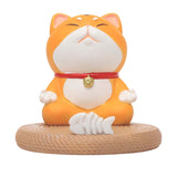 Maxbell Lovely Animal Statue Desktop Phone Holder Support Bracket for Office Home Cat