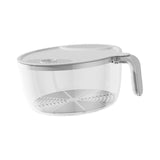 Maxbell Rice Washing Filter Strainer Basket Cleaning Tools for Peas Spinach Potatoes White L