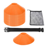 Maxbell Soccer Cones Durable Sports Cones Orange for Basketball Challenge Kids Games 40pcs