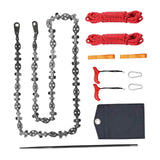 Maxbell Lightweight Emergency Saw Pocket Wire Saw for Outdoor Emergency Wood Cutting