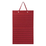 Maxbell Wall Hanging Earring Organizer Storage Holder Collection Home Decoration Red