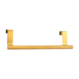Maxbell Over Cabinet Towel Bar Storage and Display Rack Stainless Steel Shelf Hook 23.5cm