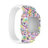 Maxbell Children Silicone Band Strap Belt Fit for GarminFit JR3 Facial Makeup