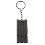 Maxbell High Decibel Stainless Steel Outdoor Emergency Survival Whistle Gray