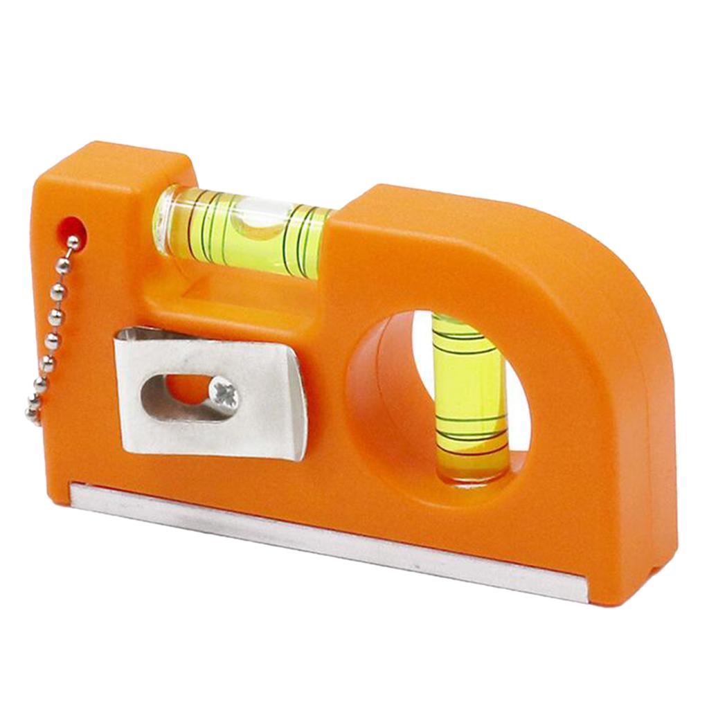 Maxbell Portable Magnetic Small Pocket Level Tool with Two Bubble Spirit Leveler