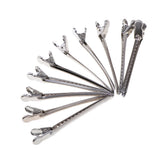 Maxbell 10x Metal Hair Sectioning Clips Sprung Strong Grip Hairdressing Hair Clips