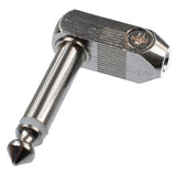 Maxbell 6.35mm 1/4'' Stereo Jack Adapter for Headphone Audio Microphone Right Angle