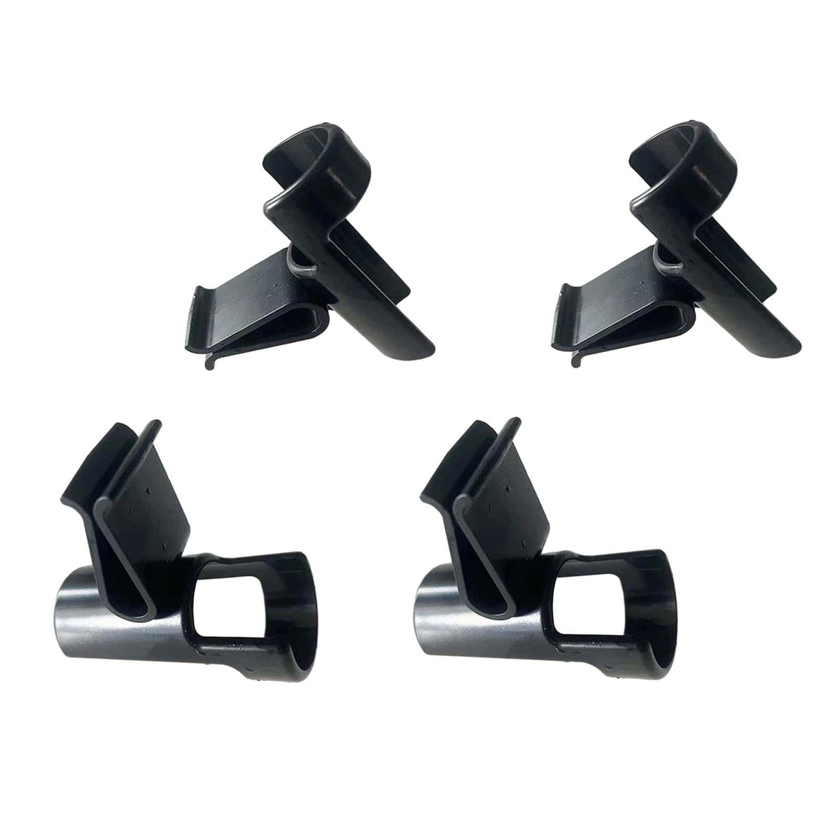 Maxbell Bucket Rod Holder Portable Fixed Clip for Almost Ice Rods on Your Bucket 4PCS