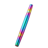 Maxbell Stainless Steel Rolling Pin Handheld for Dumpling Making Cookies Pastry Multicolor