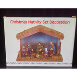 Maxbell Maxbell Nativity Manger Figurine Statue Resin Gifts Crafts for Home Decor Church