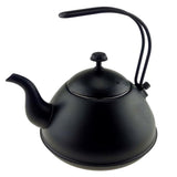 Max Stainless Steel Water Coffee Tea Kettle Teakettle Teapot 1.5L Black