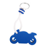 Maxbell Portable Floating Motorcycle Keyring Buoyant Key Ring for Water Sport Blue