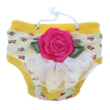Maxbell Female Dog Physiological Shorts Menstruation Underwear Pants Nappy Beige S