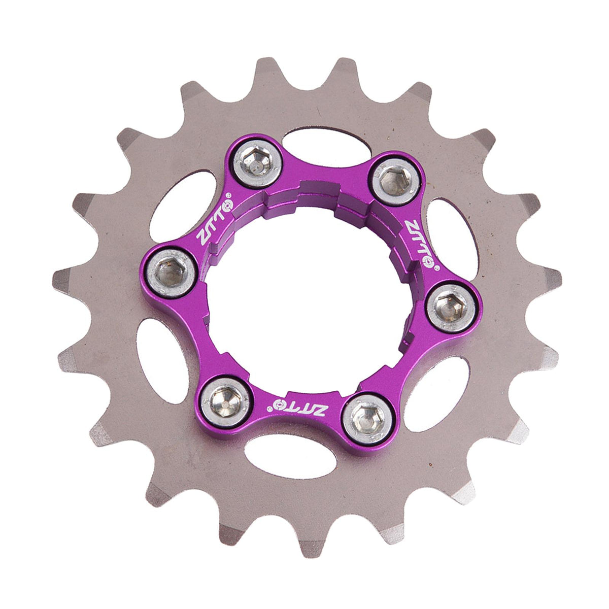 Maxbell MTB Single 1 Speed Cassette Cog Fixed Gear Conversion Kit for 10/11s Hub 19T