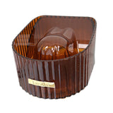 Maxbell Nail Soaking Bowl Nail SPA Bowl Manicure SPA Tool Professional Manicure Bowl Brown